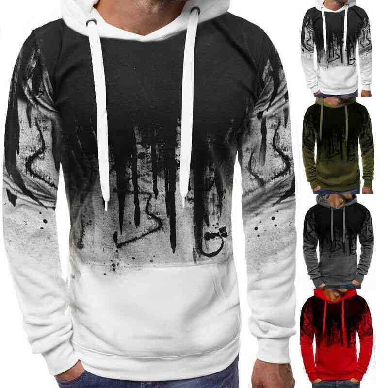 Fashion Autumn Winter Men Hoodie Casual Warm Thick Slim Fit Sweatshirt Front Pocket Sports Running Wear Outwear, Army green
Fashion Autumn Winter Men Hoodie Casual Warm Thick Slim Fit Sweatshirt Front Pocket Sports Running Wear Outwear, Army green