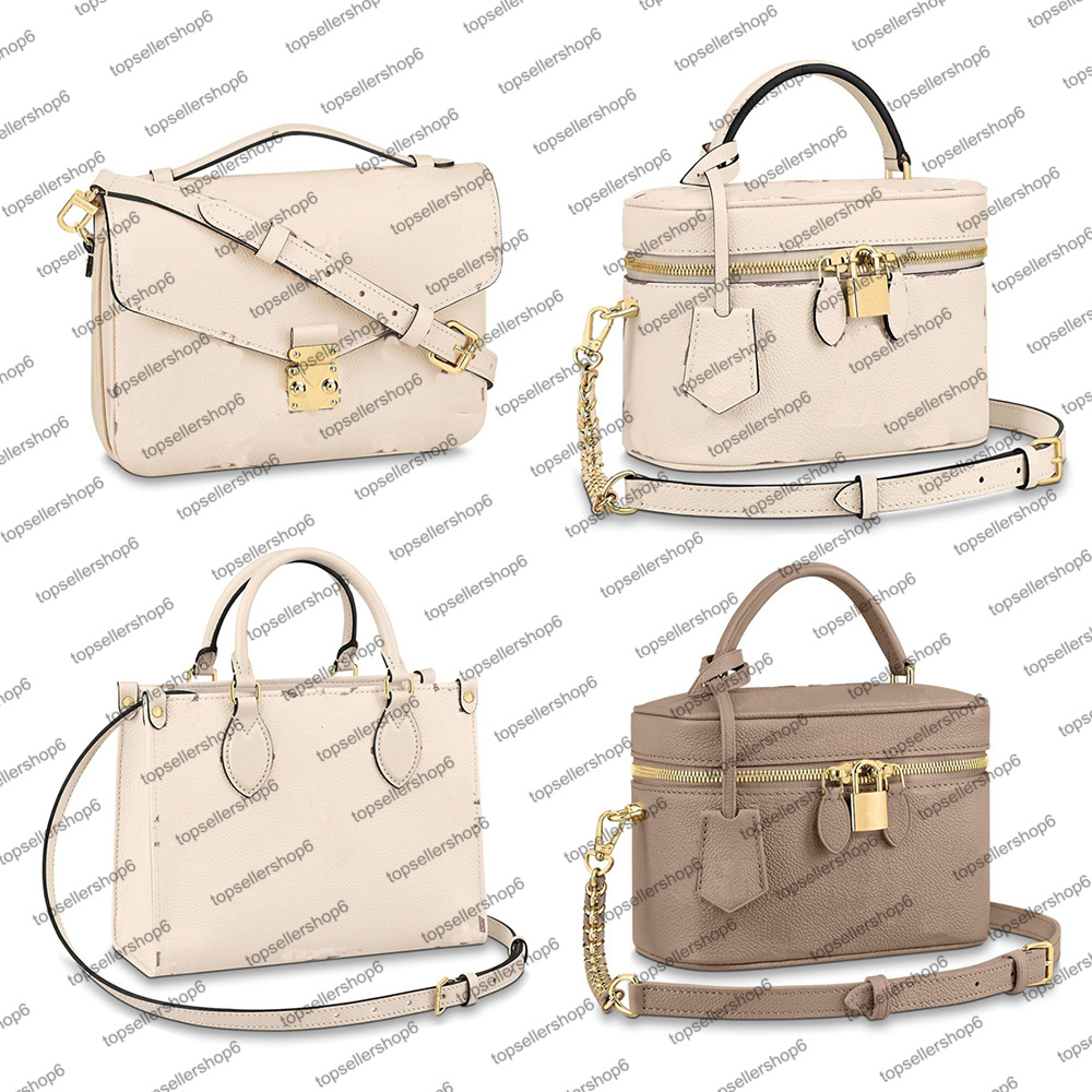 ONTHEGO VANITY PM bag Grained cowhide leather embossed large pattern Women Handbag purse tote clutch Desinger top end Giant color M45779 M45599, 5 m45598 black big letter flower emboss
ONTHEGO VANITY PM bag Grained cowhide leather embossed large pattern Women Handbag purse tote clutch Desinger top end Giant color M45779 M45599, 5 m45598 black big letter flower emboss