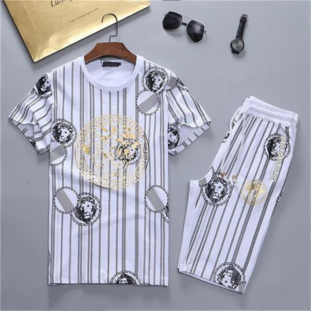 2021Luxurys Designers Men's Fashion tracksuits Short Sleeve Trousers Round Collar Sequin Embroidery Leisure Sports 2-piece Set -3XL#79, Gray
2021Luxurys Designers Men's Fashion tracksuits Short Sleeve Trousers Round Collar Sequin Embroidery Leisure Sports 2-piece Set -3XL#79, Gray