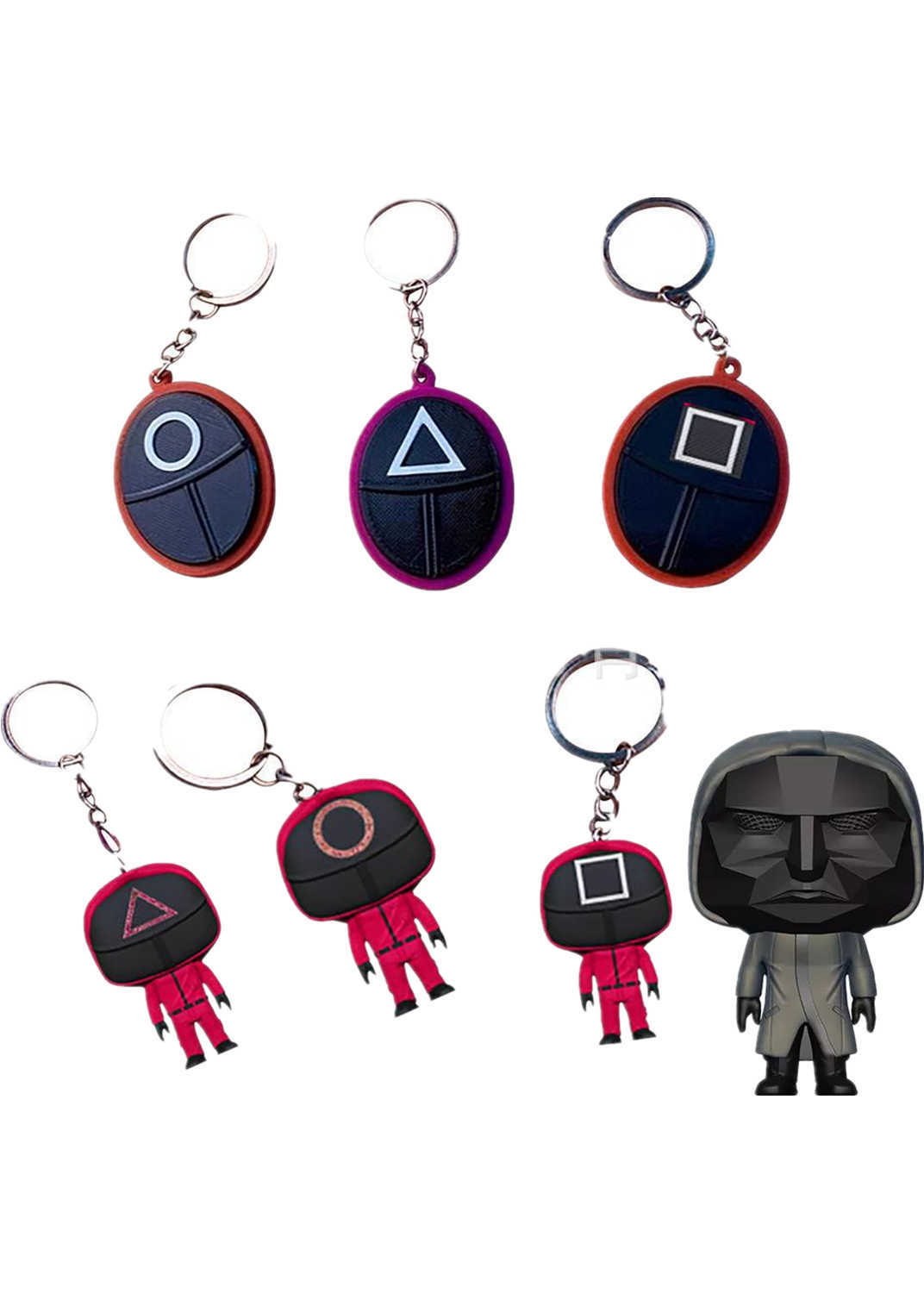 Popular Toy TV Squid Game Acrylic Keychain Soldier Decoration Anime Around Wooden Man Pendant Decompression Toys
Popular Toy TV Squid Game Acrylic Keychain Soldier Decoration Anime Around Wooden Man Pendant Decompression Toys