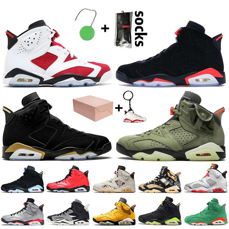 2021 With Box Jumpman 6 6s Mens Basketball Shoes Carmine Black Infrared DMP Travis Scotts Sneakers Hare Tech Chrome Electric Green Trainers PSGs
2021 With Box Jumpman 6 6s Mens Basketball Shoes Carmine Black Infrared DMP Travis Scotts Sneakers Hare Tech Chrome Electric Green Trainers PSGs