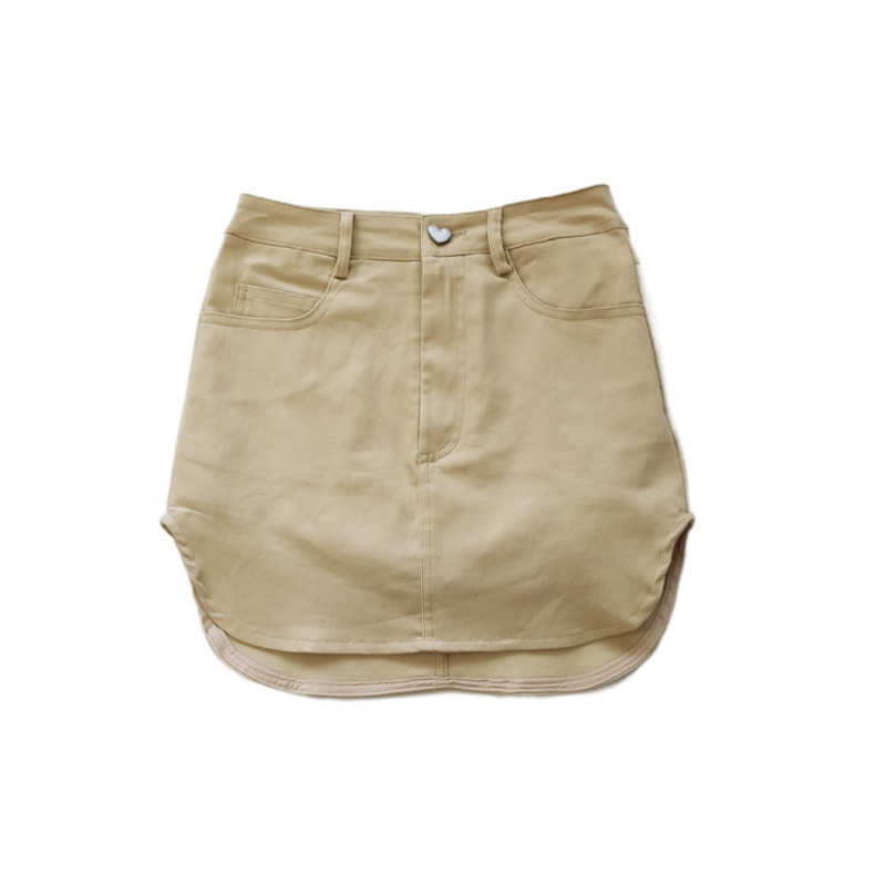 DEAT summer fashion women clothes low waist mini skirt female girl's cute halfbody hips skirt WR68807L 210709, White
DEAT summer fashion women clothes low waist mini skirt female girl's cute halfbody hips skirt WR68807L 210709, White