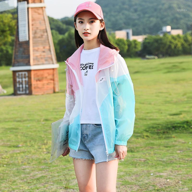 Jackets 2021 Children Fashionable Summer Coat For Girls Long Sleeve Sunscreen Gradient Color Thin Kurtka Dziewczynka, Blue;gray
Jackets 2021 Children Fashionable Summer Coat For Girls Long Sleeve Sunscreen Gradient Color Thin Kurtka Dziewczynka, Blue;gray