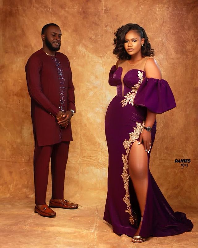 2021 Plus Size Arabic Aso Ebi Purple Mermaid Sexy Prom Dresses Lace High Split Sheer Neck Evening Formal Party Second Reception Gowns ZJ436