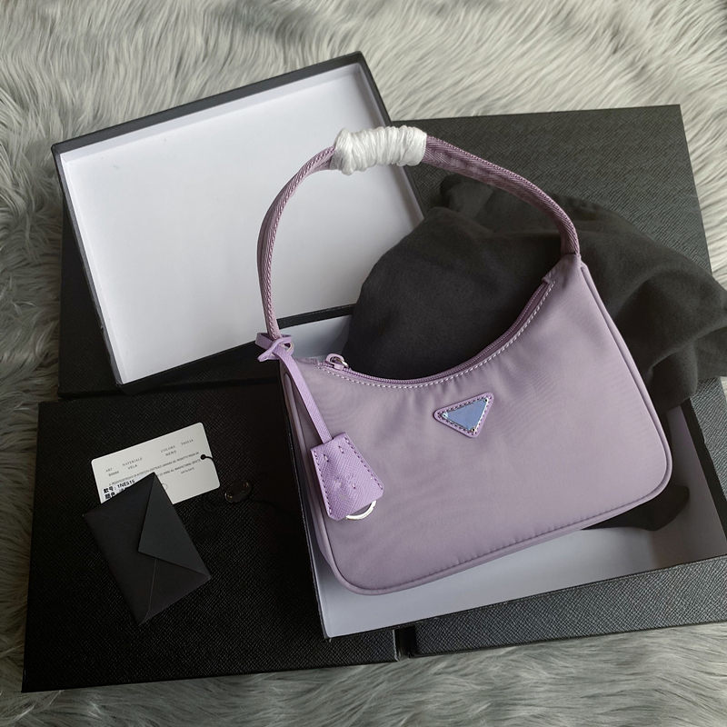 Top Quality New Women's Re-edition 2000 Tote Nylon Leather Shoulder Bag Luxury Designer Women's Shoulder Bag Crossbody Bags Handbag 30