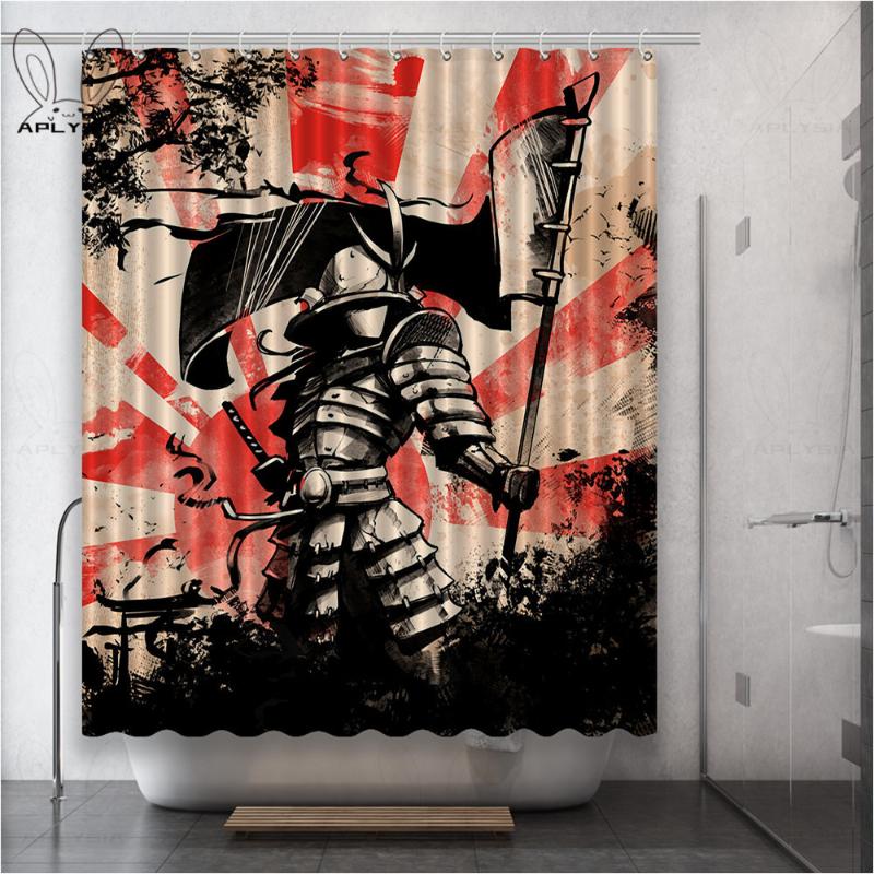 Saimoe Japan Samurai Bushido Spirit Style Art Shower Curtains Waterproof Polyester Fabric Bathroom For Home Decor
Saimoe Japan Samurai Bushido Spirit Style Art Shower Curtains Waterproof Polyester Fabric Bathroom For Home Decor