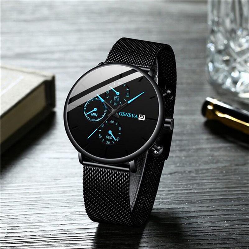 Wristwatches Minimalist Men's Sports Watch Automatic Date Calendar Stainless Steel Case 2021, Slivery;brown
Wristwatches Minimalist Men's Sports Watch Automatic Date Calendar Stainless Steel Case 2021, Slivery;brown
