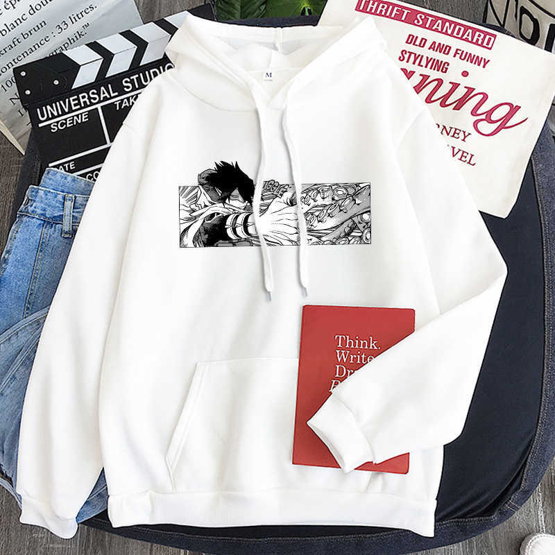 Anime My Hero Academia Tamaki Amajiki Printed Hoodies Pullovers Men Women Manga Funny Boys Winter Keep Warm Hip Hop Sweatshirts Y0804