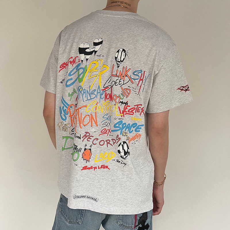 chcro Matty boy Limited new cartoon graffiti T-shirt loose back print short sleeve floral grey, White;black
chcro Matty boy Limited new cartoon graffiti T-shirt loose back print short sleeve floral grey, White;black