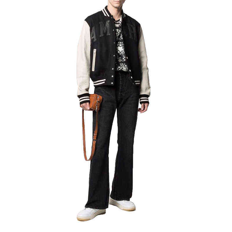 Trend Amiry Hoodie Brand 2021 Am Iri Embroidered Cotton Jacket Mens Womens Baseball Winter Color Blocking, Black;brown
Trend Amiry Hoodie Brand 2021 Am Iri Embroidered Cotton Jacket Mens Womens Baseball Winter Color Blocking, Black;brown