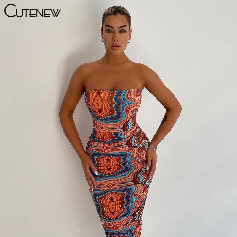 Casual Dresses Cute Fashion Colorful Print Sexy Strapless Bodycon Mini Dress Women Summer Skinny Backless Stretchy Stack Lady, Black;gray
Casual Dresses Cute Fashion Colorful Print Sexy Strapless Bodycon Mini Dress Women Summer Skinny Backless Stretchy Stack Lady, Black;gray