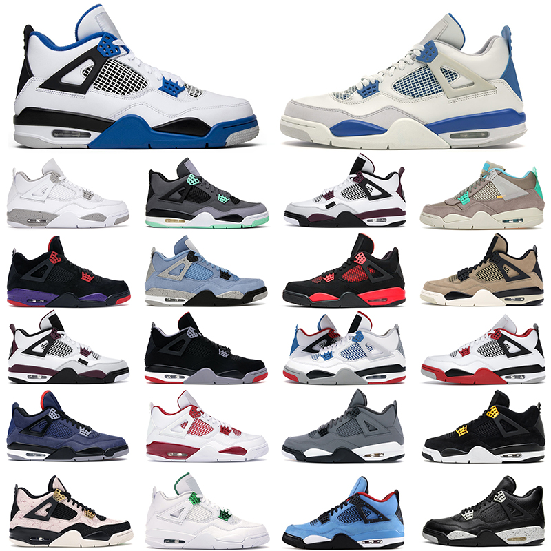 mens womens Basketball shoes 4s jumpman White Cement Cool Grey Guava Ice Military Blue Thunder Alternate 89 Silt black cat men women trainer outdoor sneakers, Color#34
mens womens Basketball shoes 4s jumpman White Cement Cool Grey Guava Ice Military Blue Thunder Alternate 89 Silt black cat men women trainer outdoor sneakers, Color#34