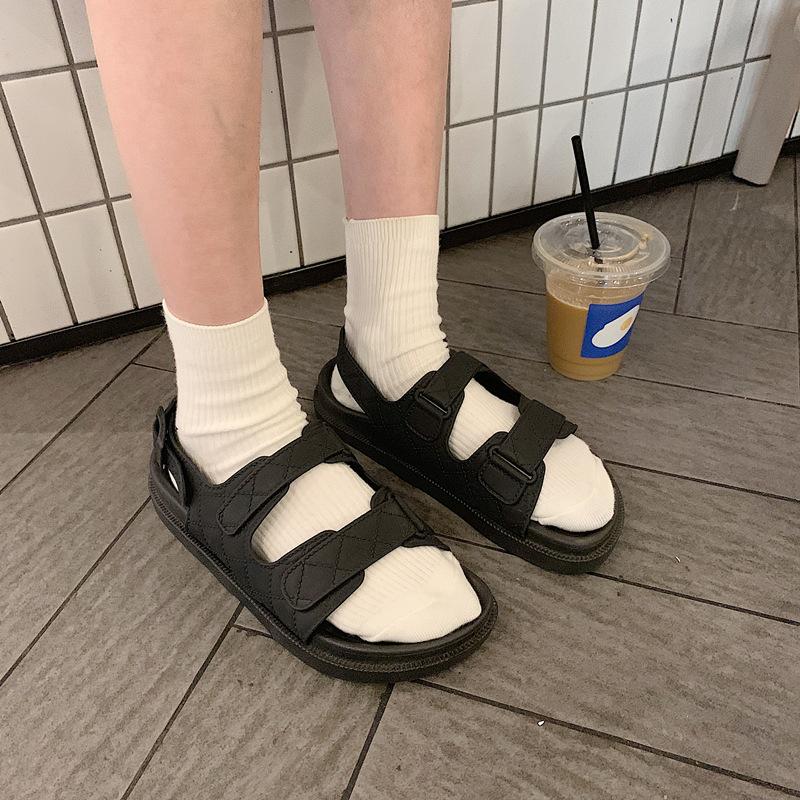 Sandals 2021 Fashion Beach Korea Style Female Rome Sandal Platform Buckle Summer Shoes Woman Preppy Sandalias Footwear, Black
Sandals 2021 Fashion Beach Korea Style Female Rome Sandal Platform Buckle Summer Shoes Woman Preppy Sandalias Footwear, Black
