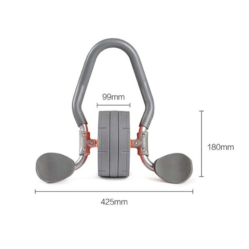 Selfree Roller Steel Power Rebound er Plataforma Abdominal Muscle Wheel Trainer Home Gym Exercise Body Building Equipment 220301