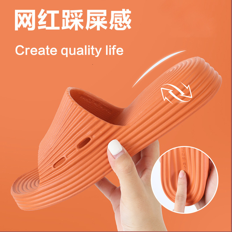 luxury slippers stepping on excrement feeling anti slip massage thick bottom tastels increased rubber plastic eva cool slippers for women an, Black
luxury slippers stepping on excrement feeling anti slip massage thick bottom tastels increased rubber plastic eva cool slippers for women an, Black