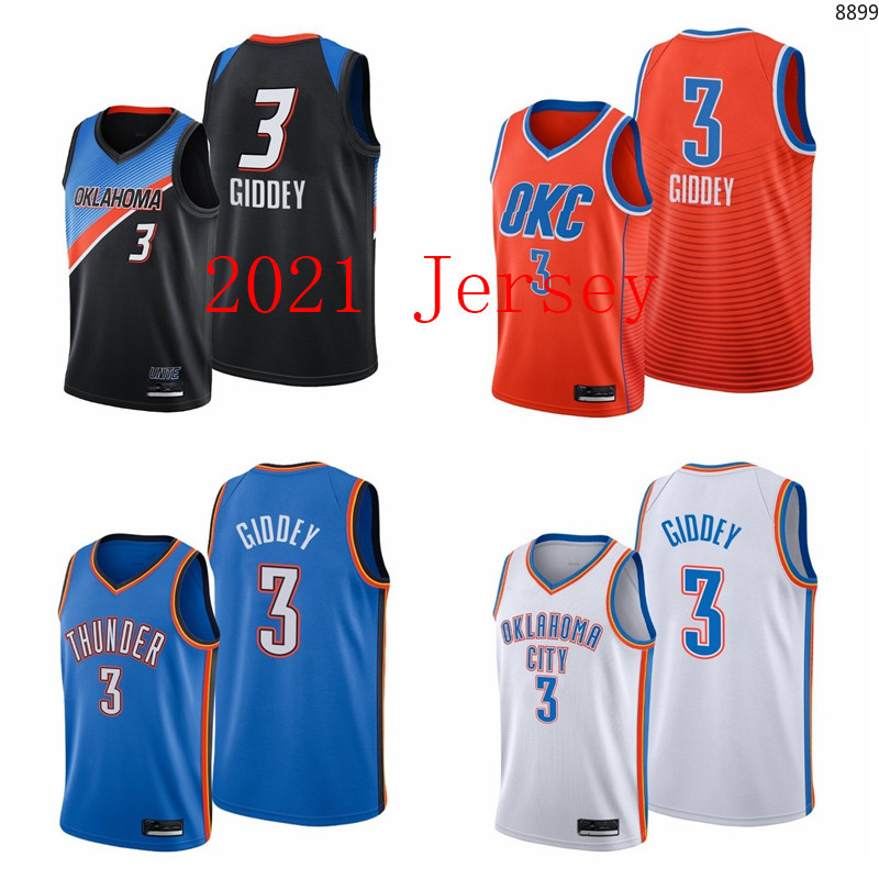 2021 Draft Josh Giddey 3 Basketball OklahomaCityThunderMen Blue Jersey Edition City Size -3XL
2021 Draft Josh Giddey 3 Basketball OklahomaCityThunderMen Blue Jersey Edition City Size -3XL