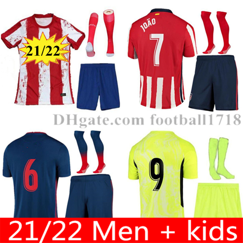 JOAO FELIX SUAREZ Soccer Jerseys 2021 2022 SAUL Camiseta de futbol 20 21 22 LLORENTE CORREA Camisetas Football Shirt Men Kids Kit set uniform, 12
JOAO FELIX SUAREZ Soccer Jerseys 2021 2022 SAUL Camiseta de futbol 20 21 22 LLORENTE CORREA Camisetas Football Shirt Men Kids Kit set uniform, 12