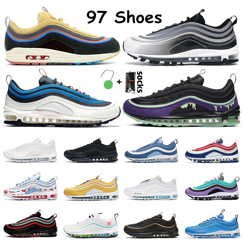 97 Shoes Mens Sneakers Triple white black Jesus Pull Tab Halloween Sean Wotherspoon USA Gradient Fade Womens Fashion Sports Trainers, 12 reflective bred
97 Shoes Mens Sneakers Triple white black Jesus Pull Tab Halloween Sean Wotherspoon USA Gradient Fade Womens Fashion Sports Trainers, 12 reflective bred