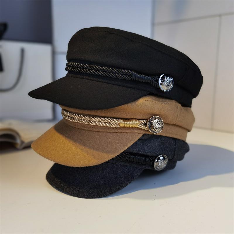 Berets Fashion Women Wool Cotton Blend Winter Autumn Octagonal Caps Stylish Artist Painter Sboy Hats, Black
Berets Fashion Women Wool Cotton Blend Winter Autumn Octagonal Caps Stylish Artist Painter Sboy Hats, Black