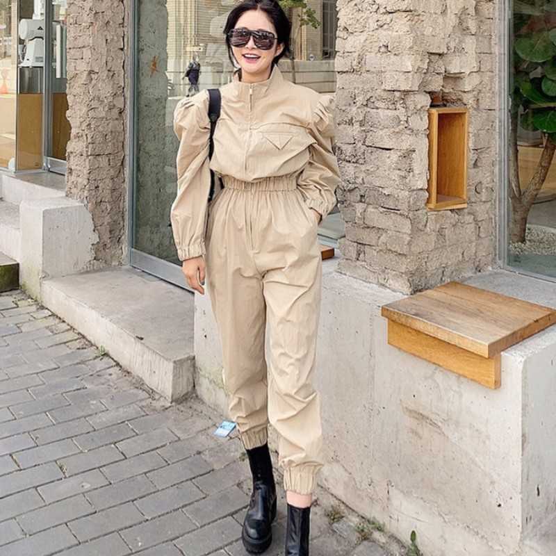 Arrivals Korean Spring Elegant Vintage Casual Stand Collar Long Sleeve Jumpsuits Women High Waist Rompers 210526, Photo color
Arrivals Korean Spring Elegant Vintage Casual Stand Collar Long Sleeve Jumpsuits Women High Waist Rompers 210526, Photo color