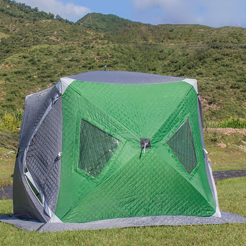 Tents And Shelters 1-4 Person Winter Fishing Ice Camping Tent Windproof Shelter Outdoor Warm For
Tents And Shelters 1-4 Person Winter Fishing Ice Camping Tent Windproof Shelter Outdoor Warm For