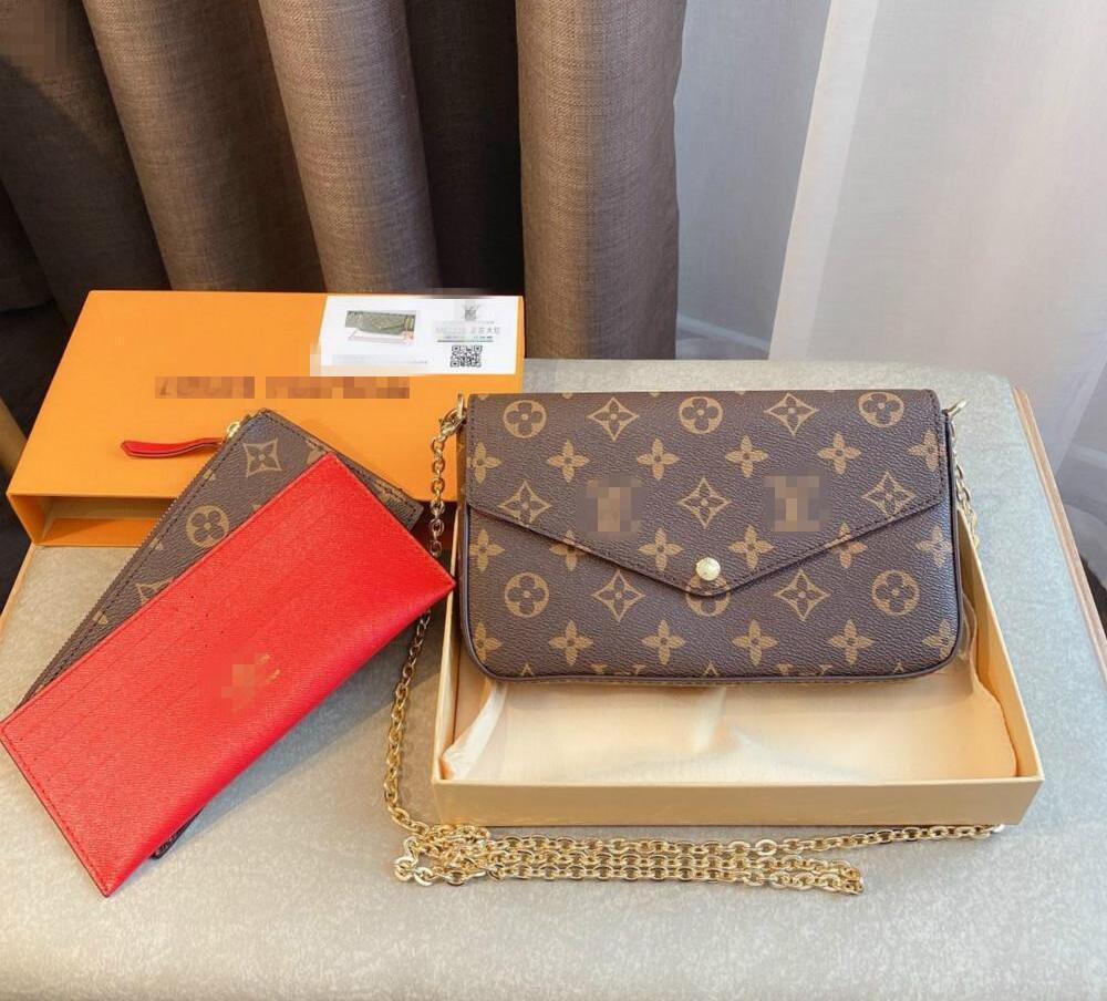 POCHETTE FÃLICIE Chain bag woman Bags Fashion women Shoulder bags High quality Chain bags Size 21/11/2 cm Model 61276 LVLOUIS
, Golden;silver
POCHETTE FÃLICIE Chain bag woman Bags Fashion women Shoulder bags High quality Chain bags Size 21/11/2 cm Model 61276 LVLOUIS
, Golden;silver