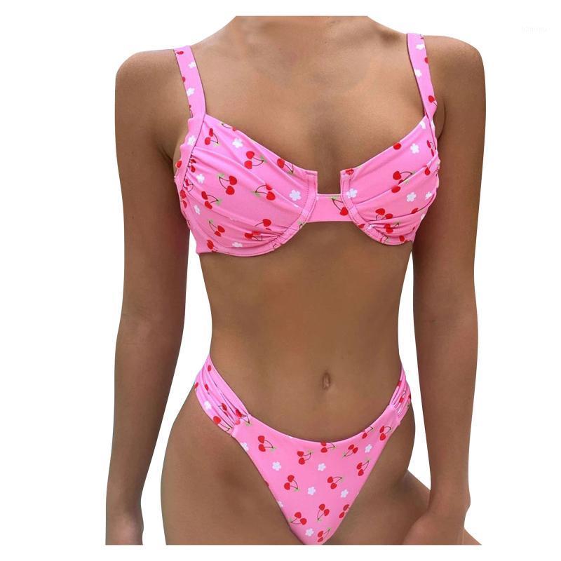 Kawaii Dot Printed Halter Top Push Up Bikini Set Brazilian 2 Piece Swimsuit Women High Waist Thongs And G Strings Brasileño Women' Swimwear, Pink
Kawaii Dot Printed Halter Top Push Up Bikini Set Brazilian 2 Piece Swimsuit Women High Waist Thongs And G Strings Brasileño Women' Swimwear, Pink