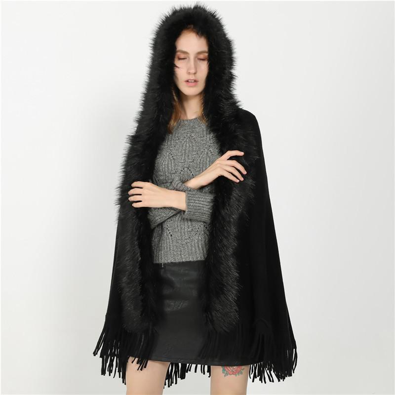 Scarves 2021 Design Winter Warm Women Solid Fur Ponchos And Capes With Cap Oversized Shawls Wraps Cashmere Female Bufanda
Scarves 2021 Design Winter Warm Women Solid Fur Ponchos And Capes With Cap Oversized Shawls Wraps Cashmere Female Bufanda