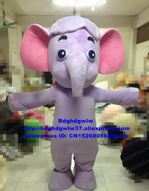 Mascot Costumes Purple Elephant Elephish Mascot Costume Adult Cartoon Character Outfit Suit Opening Ceremony Holiday Party zx805, Default color 
Mascot Costumes Purple Elephant Elephish Mascot Costume Adult Cartoon Character Outfit Suit Opening Ceremony Holiday Party zx805, Default color