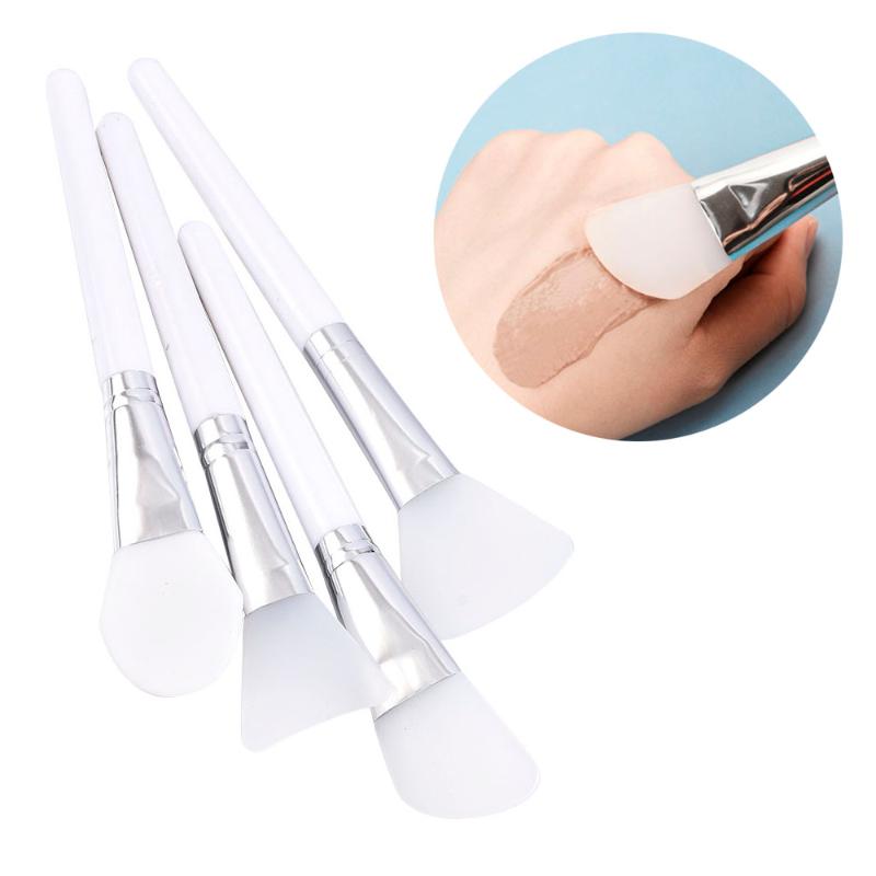 Makeup Brushes Silicone Face Mask With Rhinestones Multi-Function DIY Brush Facial Foundation Cosmetic Beauty Make Up Tool