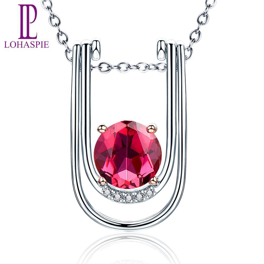 LP Customized Pendant Jewelry Solid 18K White Rose Gold Natural Rubelite Diamond Over Shape Neckalce For Women
LP Customized Pendant Jewelry Solid 18K White Rose Gold Natural Rubelite Diamond Over Shape Neckalce For Women