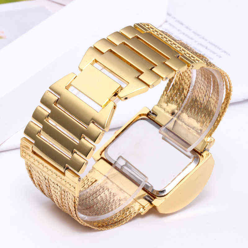 Creativity Fashion y Ladies Wrist Watches Top Gold Steel Strap Waterproof Women's Bracelet Watch Zegarek Damski 220113