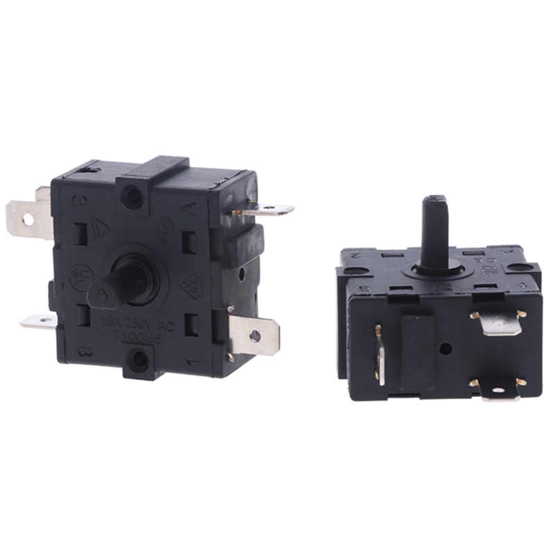 Smart Home Control 1Pcs Electric Room Heater 3Pin 5Pin Rotary Switch Selector AC 250V 16A
Smart Home Control 1Pcs Electric Room Heater 3Pin 5Pin Rotary Switch Selector AC 250V 16A