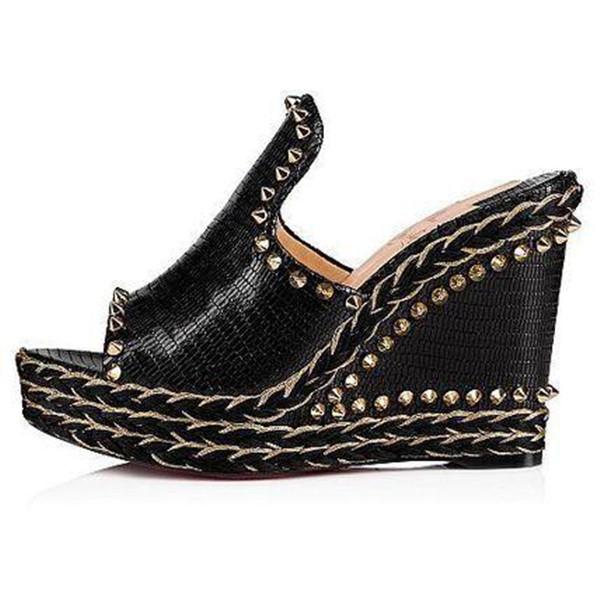 White,Black Leather Red Bottom Women Shoes Dona Martha Espadrille Wedge Platform Slip On Easy Wear Ladies High Heels Party Wedding
White,Black Leather Red Bottom Women Shoes Dona Martha Espadrille Wedge Platform Slip On Easy Wear Ladies High Heels Party Wedding