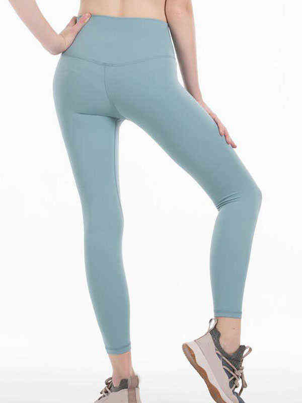 Women Sports Pant Tummy Control Shapewear Woman 7/8 Pant Stretch fabric super quality pant Sports leggings 211108