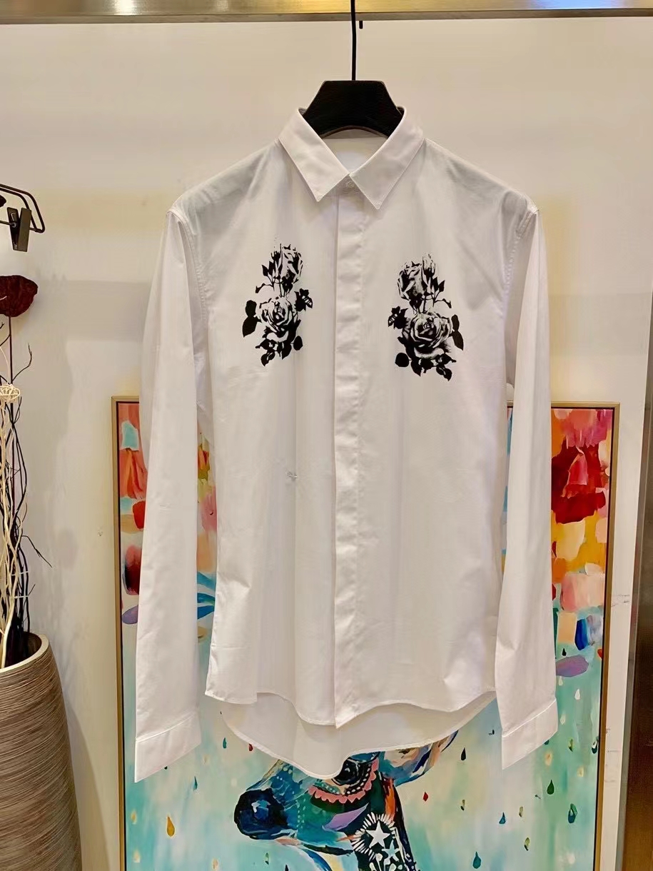 2021 new fashion mens designer beautiful flower shirts ~ CHINESE SIZE shirts ~ great mens designer button long sleeve shirts, White
2021 new fashion mens designer beautiful flower shirts ~ CHINESE SIZE shirts ~ great mens designer button long sleeve shirts, White