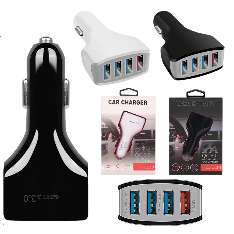 Quick Charge 4 Usb ports Chargers Car charger adapter for iphone 6 7 8 11 Samsung s7 s8 android phone pc gps
Quick Charge 4 Usb ports Chargers Car charger adapter for iphone 6 7 8 11 Samsung s7 s8 android phone pc gps