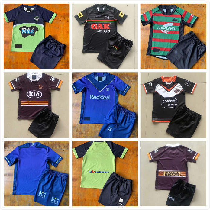 Kids Kit 2021 2022 Rugby jerseys Melbourne Broncos West tiger Rabbit Leopard home away boys jersey child set children suit 21 22 top quality, Black
Kids Kit 2021 2022 Rugby jerseys Melbourne Broncos West tiger Rabbit Leopard home away boys jersey child set children suit 21 22 top quality, Black