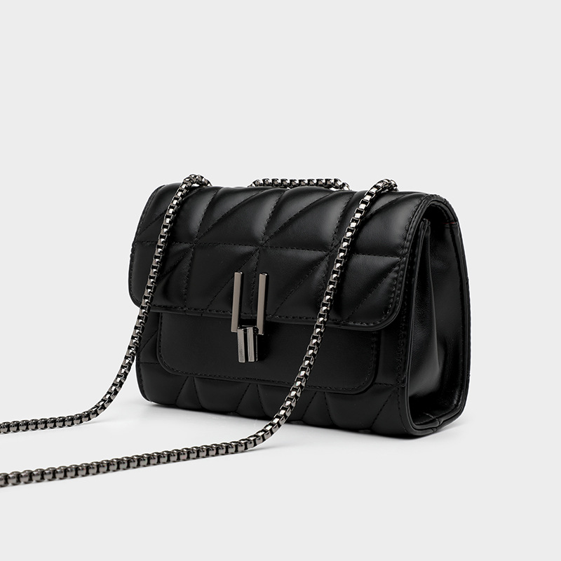 2021 Brand Luxury Shoulder Messenger Bags For Women Designer Korean Versatile Lingge Chain All-Match Female Handbags Bolsos Sac, Black crossbody bag
2021 Brand Luxury Shoulder Messenger Bags For Women Designer Korean Versatile Lingge Chain All-Match Female Handbags Bolsos Sac, Black crossbody bag