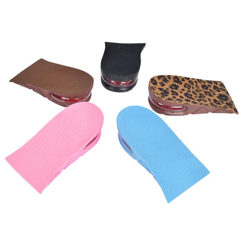 100pairs New Adjustable 5 Cm 2 Layer Up Air Cushion Heel Insert Increase Height Lift Tools Fashion