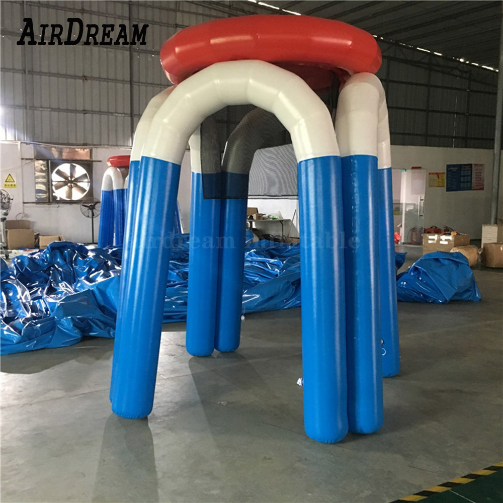 wholesale Custom Giant Inflatable Basketball Hoop ball Shooting Sport Game for backyard party