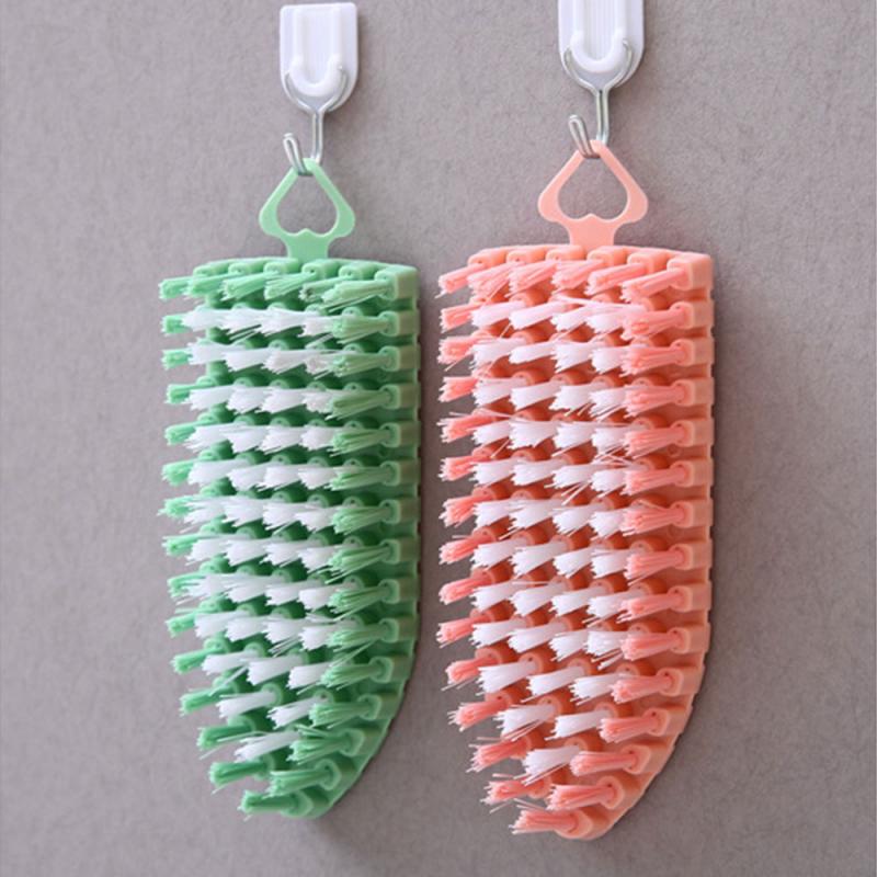 Bendable Soft Cleaning Brush Kitchen Stove Sink Bathtub Tile Bathroom Shoes Brush No Dead Corner Floor Eco Friendly Products Hot