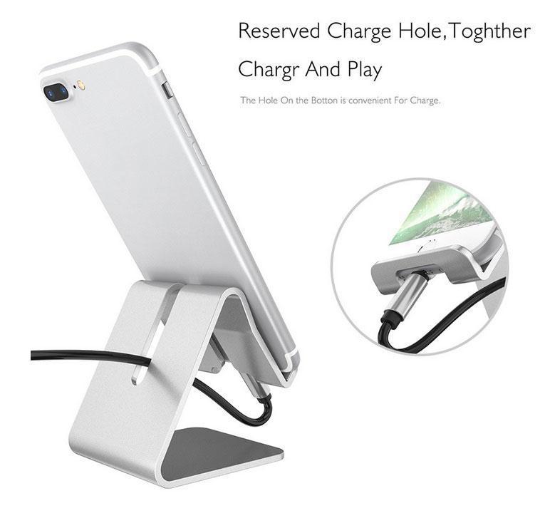 Mobile Phone Holder Stand Aluminium Alloy Metal Tablet Desk Bracket For Phones And Ipad Tablets Cell Mounts & Holders
Mobile Phone Holder Stand Aluminium Alloy Metal Tablet Desk Bracket For Phones And Ipad Tablets Cell Mounts & Holders