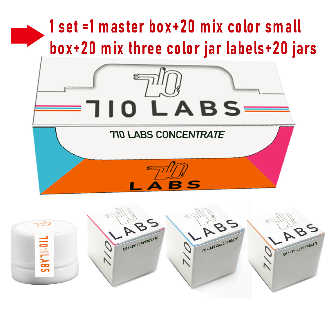 5ml 710 Labs Concentrate Glass Jar Package 710 Show Box Shatter wax Resin Jar Packaging Alienlabs Galaxy Extracts box
5ml 710 Labs Concentrate Glass Jar Package 710 Show Box Shatter wax Resin Jar Packaging Alienlabs Galaxy Extracts box