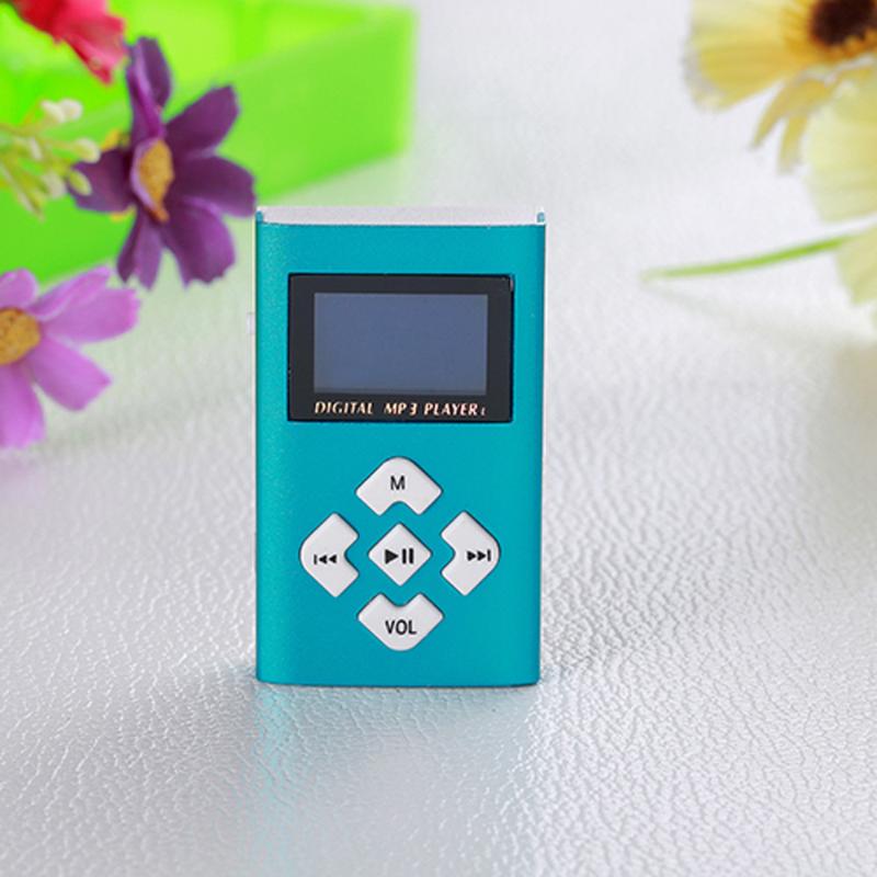 & MP4 Players 2021 USB Mini MP3 Player LCD Screen Support 8GB Micro SD TF Card 7.2