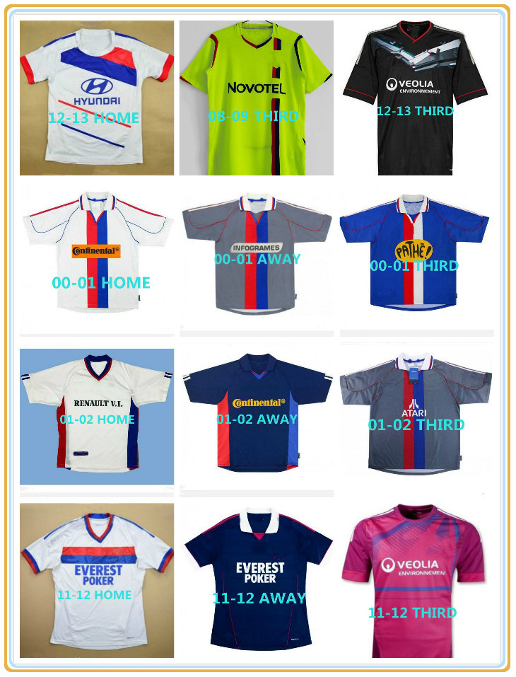 00 01 02 retro Olympique Lyonnais Lyon soccer jersey 08 09 10 11 12 13 21 22 Carriere GOVOU GOURCUFF TOULALAN JUNINHO BASTOS BENZEMA MARLET, Black;yellow
00 01 02 retro Olympique Lyonnais Lyon soccer jersey 08 09 10 11 12 13 21 22 Carriere GOVOU GOURCUFF TOULALAN JUNINHO BASTOS BENZEMA MARLET, Black;yellow