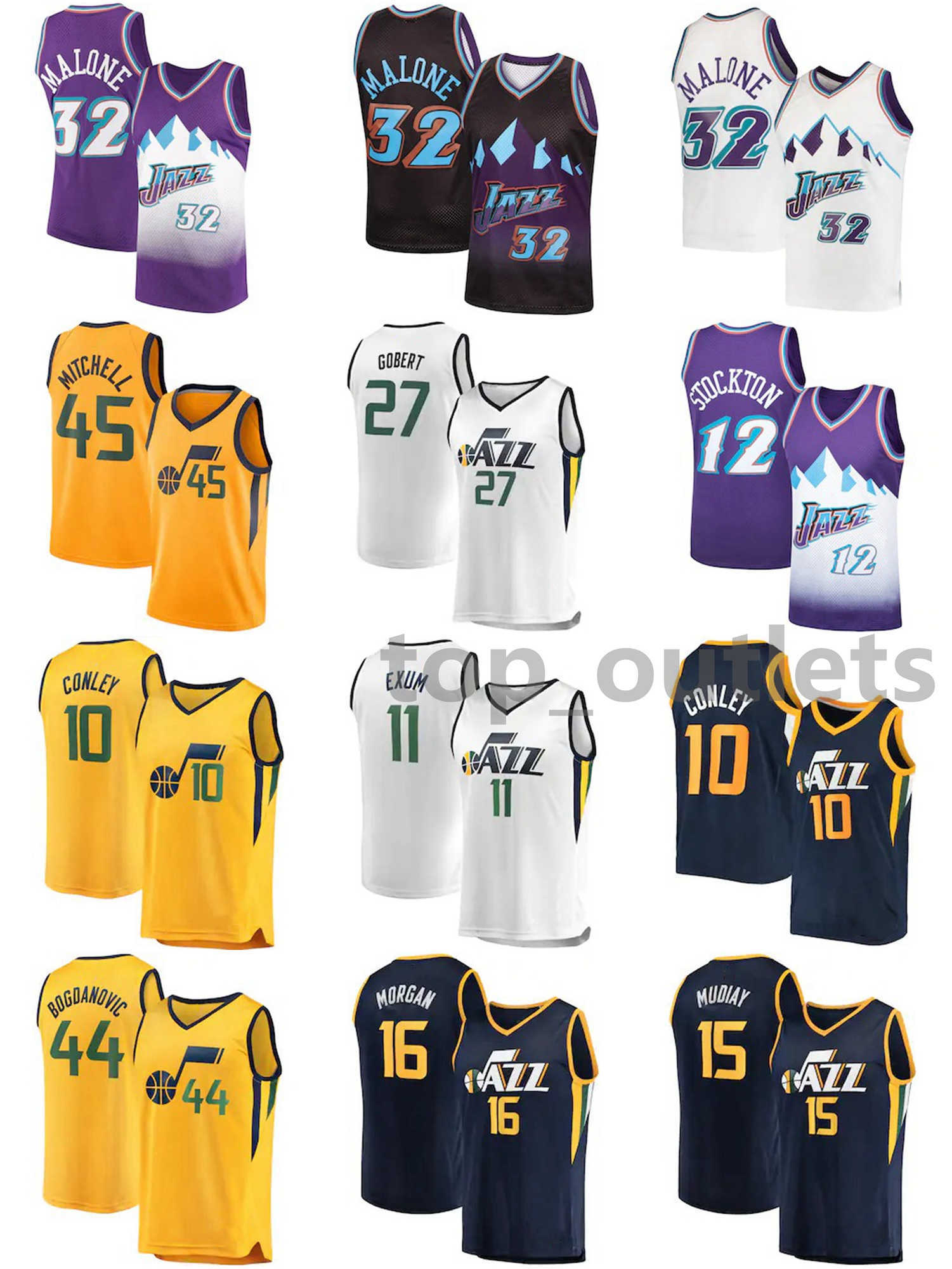 Jazz Basketball Jerseys Donovan Mitchell Jersey John Stockton Karl Malone Mike Conley Bojan Bogdanovic Rudy Gobert Joe Ingles Mesh Stitched, Black;red
Jazz Basketball Jerseys Donovan Mitchell Jersey John Stockton Karl Malone Mike Conley Bojan Bogdanovic Rudy Gobert Joe Ingles Mesh Stitched, Black;red