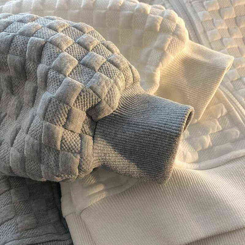 FESTY KARY Fashion Spring Autumn Women Hoodies Long Sleeve Letter Printed Loose Casual Zip up Hooded Sweatshirt for Women 211109