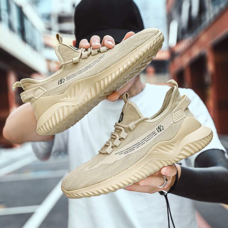 Top Quality Low-top men sports running shoes casual mesh flying white black beige men's breathable outdoor jogging walking, A1
Top Quality Low-top men sports running shoes casual mesh flying white black beige men's breathable outdoor jogging walking, A1