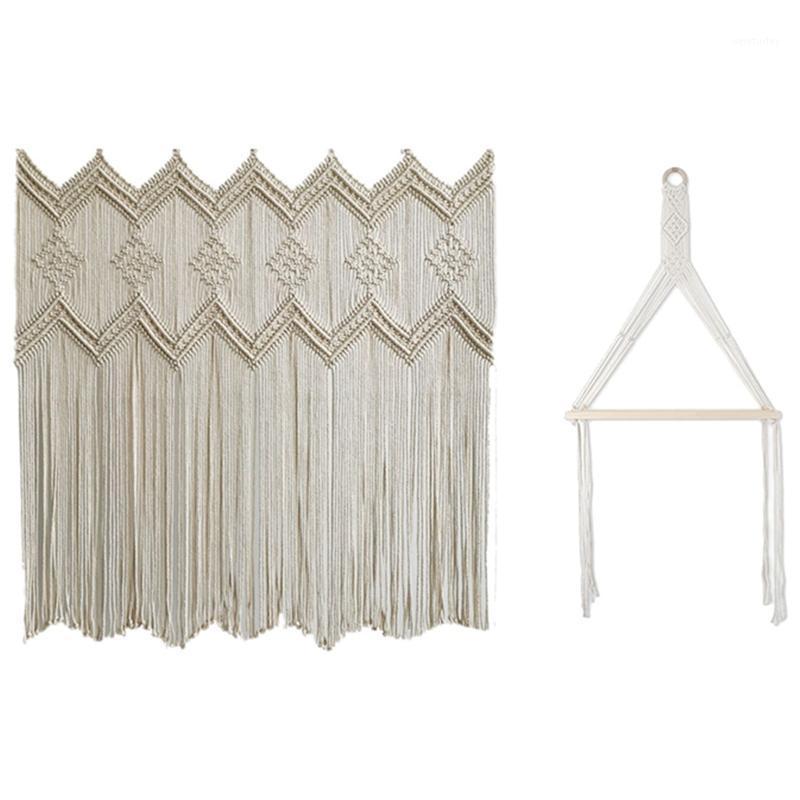Party Decoration 1 Pcs Wall Hanging Macrame Curtain Bohemian Handwoven Tapestry & Shelf Floating
Party Decoration 1 Pcs Wall Hanging Macrame Curtain Bohemian Handwoven Tapestry & Shelf Floating